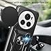 Ysnzaq Armor Case for Honor Magic 6 Pro with Sliding Camera Cover, Military Grade Heavy Duty Shockproof Protective Phone Case with Kickstand for Honor Magic 6 Pro SJ Black