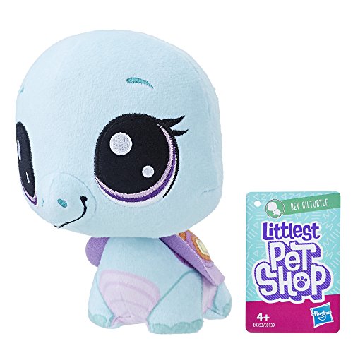 Littlest Petshop- Peluche avec Tête Qui Dodeline BEV Gilturtle 15 cm, E0353