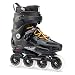 Rollerblade Twister 80 Twincam ILQ 7 Plus Bearings Inline Skates, Black/Urban Orange, US Men's 10