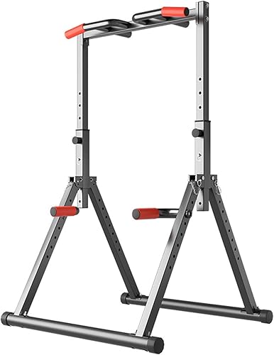 Estación de inmersión de torre de potencia, estación de barra de dominadas, equipo de entrenamiento multifunción para gimnasio en casa, estación de