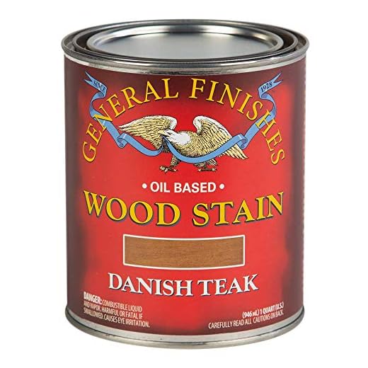 General Finishes Danish Teak Wood Stain