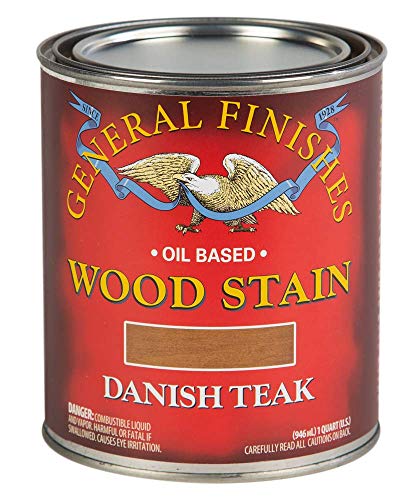 General Finishes Oil Based Penetrating Wood Stain, 1 Quart, ...