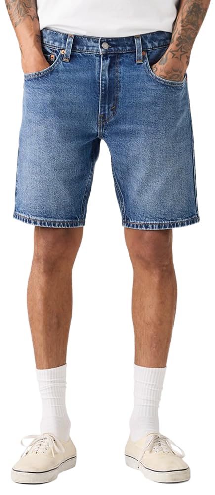 Men's Slim Cut Off Jean Shorts