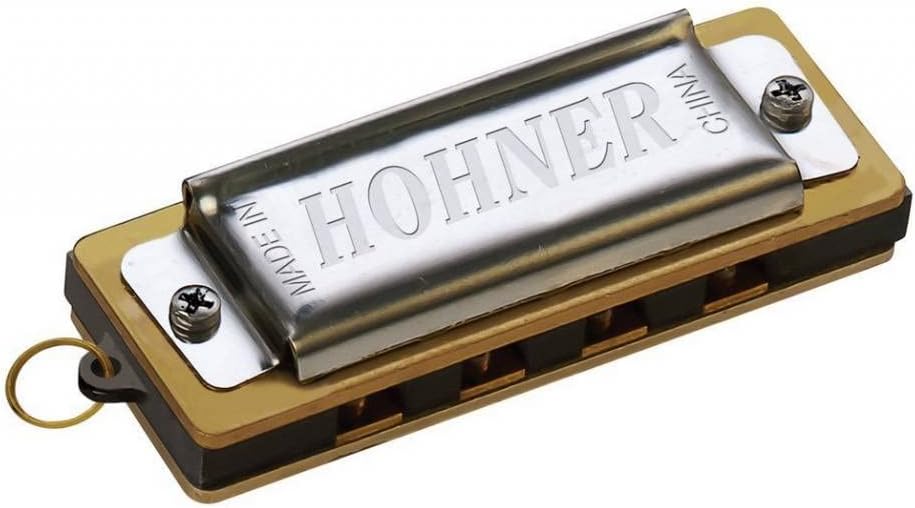 Hohner 38C Mini Harmonica, Major C | Hohner Mini Diatonic Harmonica for Kids & Adults - Compact Musical Toy