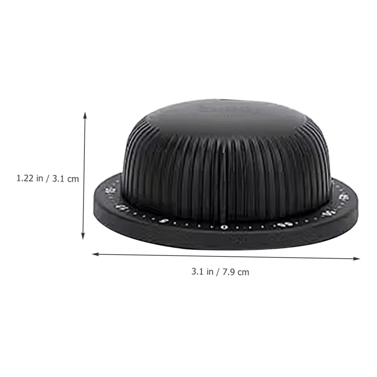 Homoyoyo 4pièces Minuteur Mécanique Acier pour Cuisine Chronomètre avec Magnétique pour Boulangerie Et Rappels