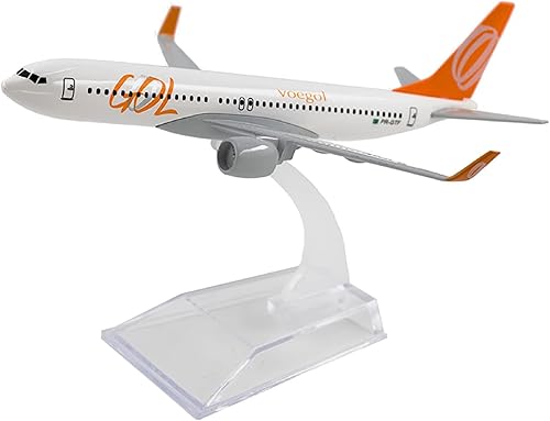 1400 Brasil GOL 737 Avión Modelo de Avión Simulación Modelo de Aviación Modelo Aviación Kits de Aviación para Colección y Regalo