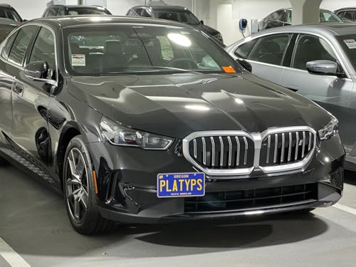 Image of CravenSpeed Platypus License Plate Mount Compatible with BMW 5 Series /i5 [G60] | 2024-2026 | No Drilling | Installs in Seconds | Made of Stainless Steel & Aluminum | Made in USA