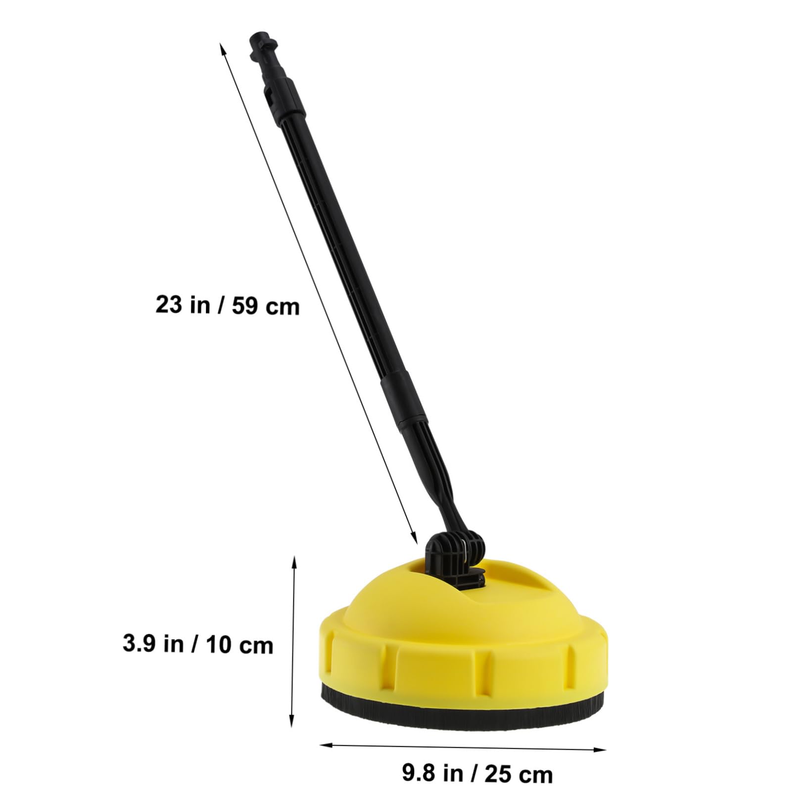 ifundom Hidrolimpiadora Portátil para Coche con Boquilla Rotativa y Mango Limpiador De Superficies Planas para Garaje Patio y Vehículo Herramienta Ligera Alta Presión