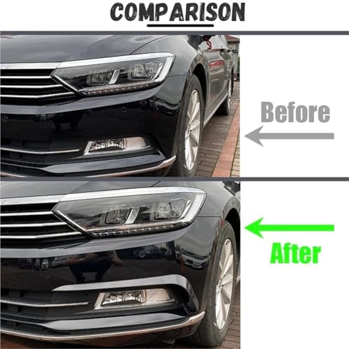 Spoiler avant Passat B8 Variant R Line 2016-2019 aspect carbone