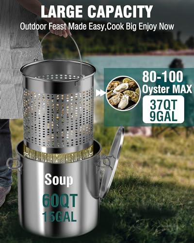 PYY-Seafood-Boil-Pot-60qt-Turkey-Fryer-with-Basket-Lid-Stainless-Steel-Crab-Lobster-Crayfish-Shrimp-Stock-Pot-Boiler-Deep-Fried-Cooker-for-Commercial-Outdoors-or-Gatherings-157-173