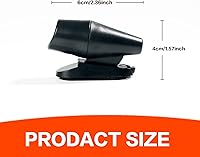 Vista 2 de 8 Piezas Silbato de Ciervo, Dispositivo de Silbatos de Advertencia de Ciervo para Automóvil, Dispositivos Repelentes de Silbatos de Ciervo, Silbatos