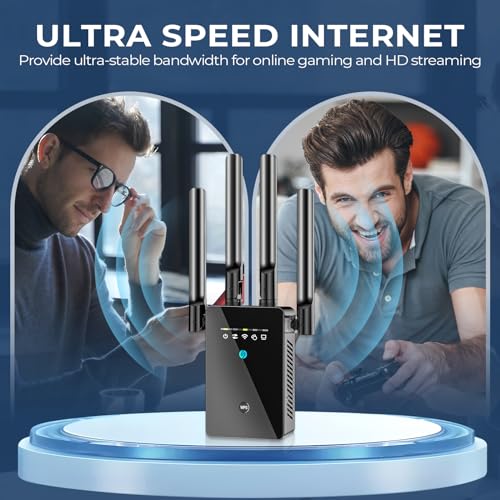 image for Techtex 2026 Best WiFi Extender Signal Booster - 6X Faster Internet Ex