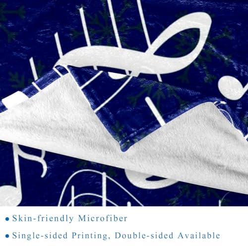 Couverture confortable bleu en microfibre de qualite superieure pour lit