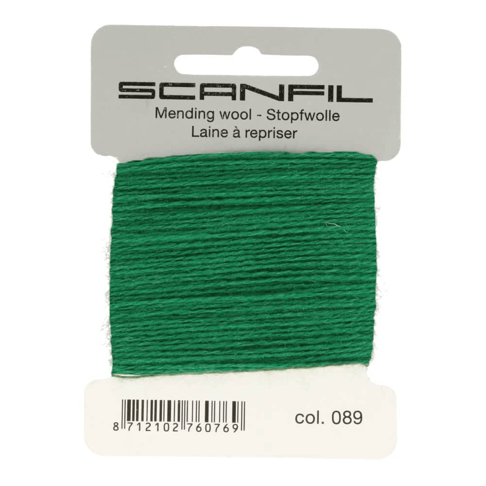 Scanfil Darning Yarn Green 15m Metre 40020-089