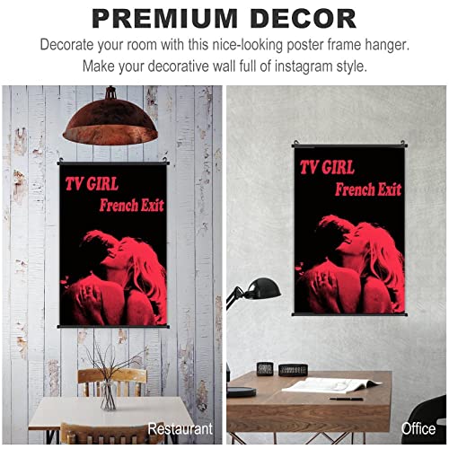 French Scroll Art Exit Canvas Art Poster Art Wall Decor Tapestry Movie Posters Hanging In Family Room Dormitory Office Cafe Bar Girl Painting Tv #TOP3
