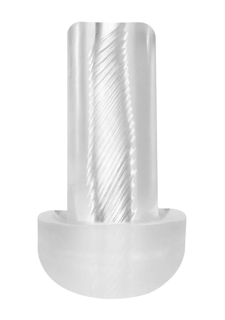 Shots Pumped - Rechargeable Automatic Cyber Pump with Sleeve - Transparent