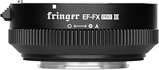 Fringer 電子マウントアダプター FR-FX3 (EFマウントレンズ → 富士フイルムXマウント変換) AF AE 対応 絞りリング付き