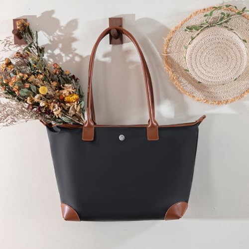 Bolso Tote de Nylon Milan Chiva para Mujer miniatura 3