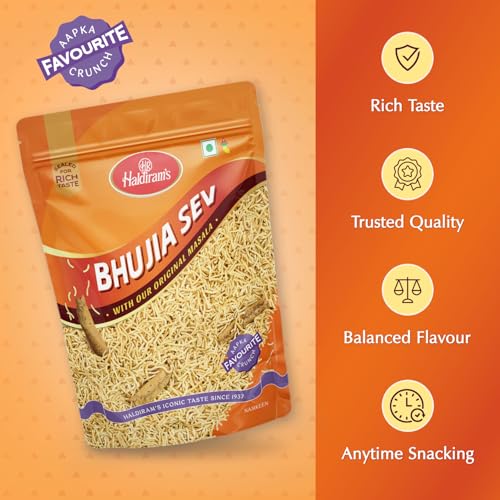 Image of Haldiram's Nagpur Bhujia Sev, Spicy, 400 Gram