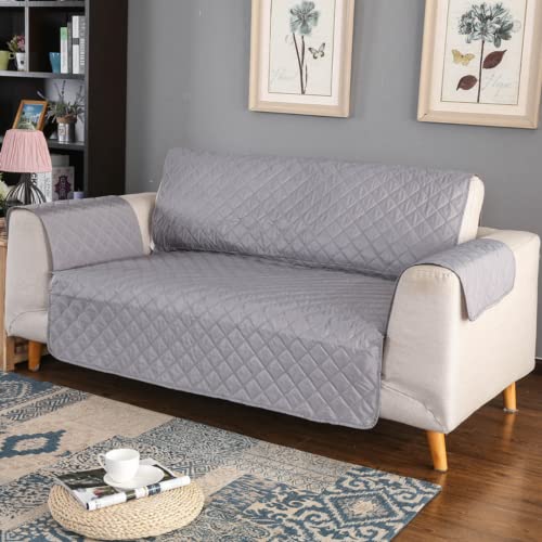 Funda sofa 2 plazas [ Alarga la vida de tu sofá ] Protector sofa | Lavable y reversible | Cubre sofa apto para mascotas, protector de tapiceria | absorbe olores y líquidos | Funda sofá 2 plazas Cover