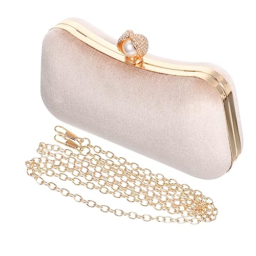 Pochette à main perles haut de gamme avec portefeuille