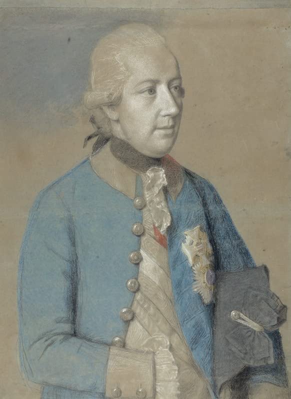 Impression d'affiches haut de gamme Liotard portrait impérial sur toile