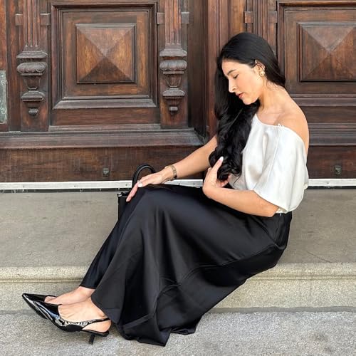 Image of JENN ARDOR Slingback Heels for Women Low Heels Dress Shoes Kitten Pumps Dressy Heeled Sandals Wide Width Fashion Casual Shoes
