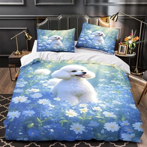 Housse de couette cochons fermeture éclair lit double microfibre