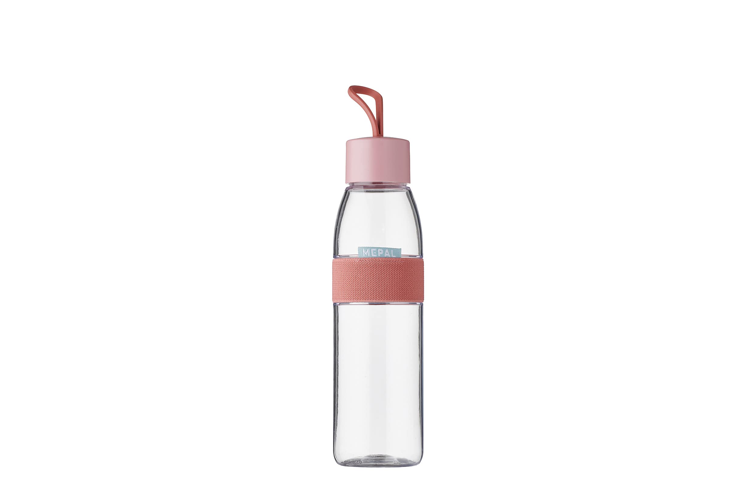 Mepal – Water Bottle Ellipse – Reusable Water Bottle – Leak Proof Drinking Bottle Suitable For Carbonated Drinks – BPA-Free - 500 ml – Vivid Mauve