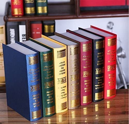 Questo è un falso libro, è l'uso della decorazione, la pagina non è aperta, è sigillata, ma l'interno è vuoto, quindi il suo peso è molto leggero.