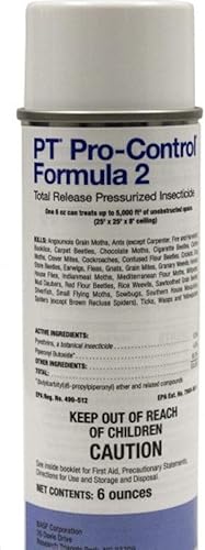 BASF PT Pro-Control Plus - Aerosol de insectos de fórmula 2 de liberación total, mata insectos de acción rápida para control de plagas de gatear y