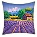 Produktbild Fghyh Kissenbezug Kissenbezug Polyesterfaser Kissen Sofa Auto Kissenbezug Home painting Decoration(G)