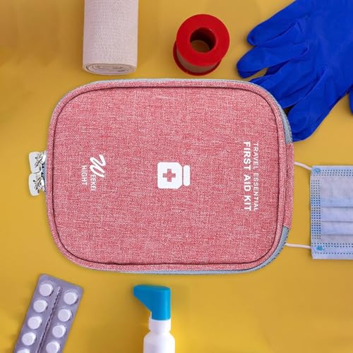 harayaa Bolsa de armazenamento de medicamentos, bolsa médica de emergência para crianças, bolsa de e