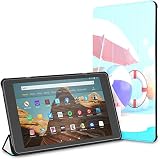 Estuche Plegable ultradelgado Compatible con Tableta Amazon Fire HD 10 de 10.1 '(9a / 7a generación, versión 2019/2017), Cubierta con Auto...
