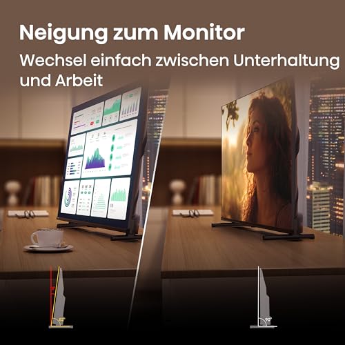 Hisense 40A5DS Fernseher 40 Zoll, FHD, QLED, Smart TV, 60Hz, Hi-QLED Colour, Dolby Atmos, Game Mode, Noise Reduction, Hohe Kontraste… – Ansicht 6