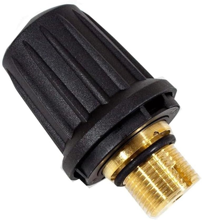 Steam Cleaner Safety Lock Valve Replacement Cap, Simply Install Steam Cleaner Cap With Black O-Ring, Home Cleaning Equipment Parts(2 PACK)
