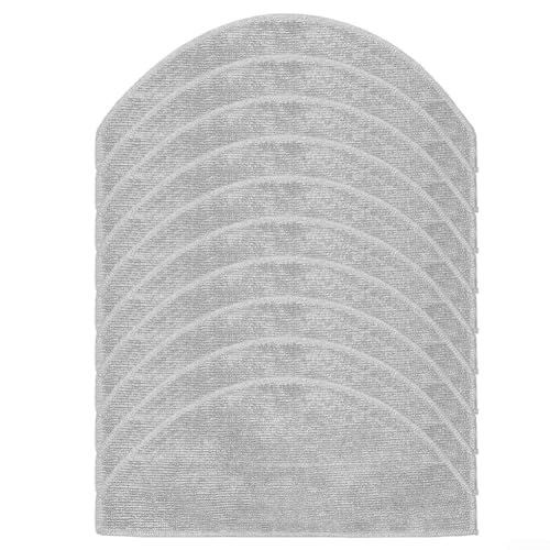 Juego de paños de microfibra lavables y reutilizables para Narwal para robot aspirador Freo S, almohadillas de repuesto reutilizables para una limpieza eficiente del piso del hogar (paquete de 10)