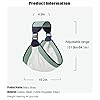Baby Hip Carrier Strap, Cotton & Mesh, M-Shaped Design, Adjustable 51.9-64.1 inches (Grey) #1