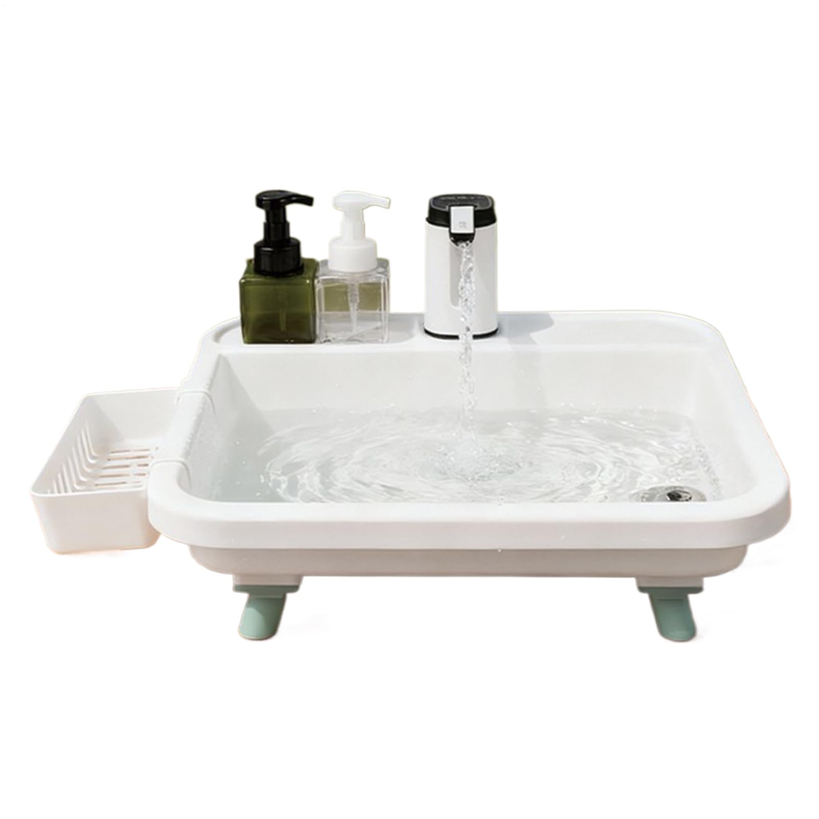 Lavabo Portatile Strumento Resistente Facile Da Installare | Postazione Per Lavaggio Delle Mani Da Campeggio Ideale per Avventura Giardino Lavaggio Stoviglie Uomo Donna Adulti