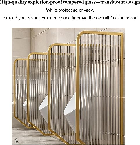 Separatore per orinatoio da parete in acciaio inox, per servizi igienici pubblici, divisorio per la privacy, per servizi igienici, per una maggiore igiene