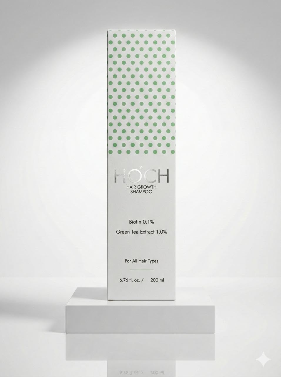 HÓCH Hair Growth Shampoo, Biotin 0.1%, Green Tea Extract 1.0%, All Hair Types, 200ml-picture-46