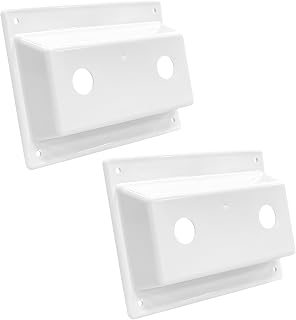 Faucet Bezel Stand Off Faucet Cover fits for RV Caravans Shower Plate Replacement Part (2 Pack)