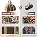 INNO STAGE Firewood Carrier Firewood Bag Heavy Duty Waxed Canvas Log Carrier Tote for Firewood, Large Fire Wood Sling Carrier with Handles for Easy Transport Carrying and Wood Stove Accessories