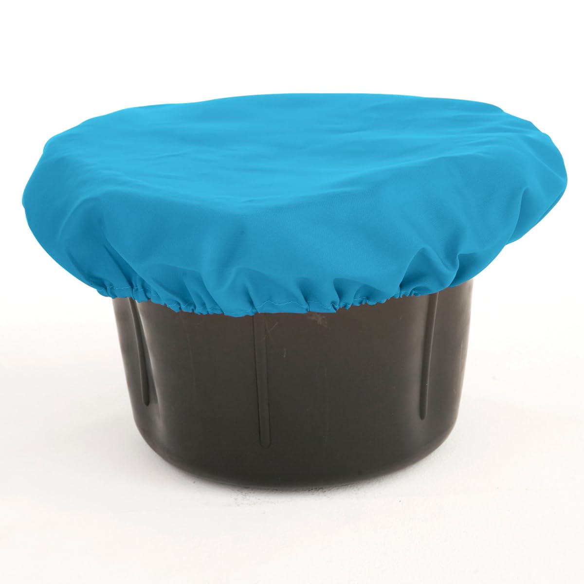 Nature Child Horse/Pont Feed Bowl Bucket Elasticated Cover - Sky Blue