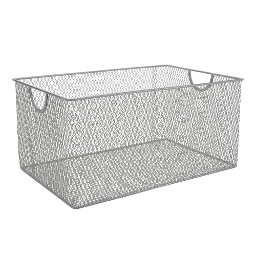 YBM HOME Kitchen Pantry Organizer Wire Basket for...