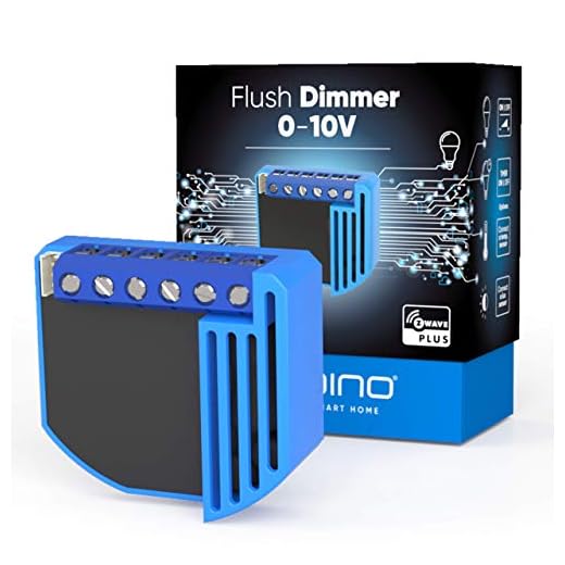 Qubino ZMNHVD1 Flush 0-10 V Dimmer Z-Wave modul för Smart Home