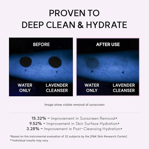 Image of ARENCIA Fresh Lavender Rice Mochi Face Cleanser, Pore Care, Daily Deep Cleansing for Clean & Refreshed Skin, 120 g (4.23 oz)