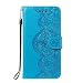 Produktbild Lederhülle für Xiaomi Mi 10T/Xiaomi Mi 10T Pro Flip Hülle Wallet Case Handyhülle PU Leder Tasche Case Kartensteckplätzen Schutzhülle für Xiaomi Mi 10T/Xiaomi Mi 10T Pro Handy Hüllen Blau
