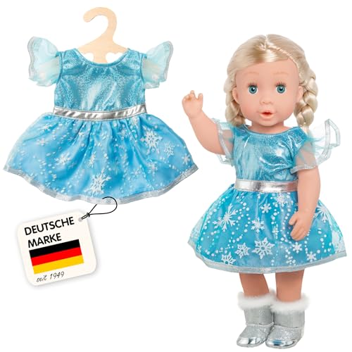 Heless 2720 - Puppenkleid, Eis-Prinzessin, Größe 35 - 45 cm