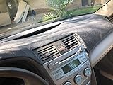 JIAKANUO Auto Car Dashboard Dash Board Cover Mat Fit for Toyota Camry 2007-2011 (Camry 07-11, Gray)